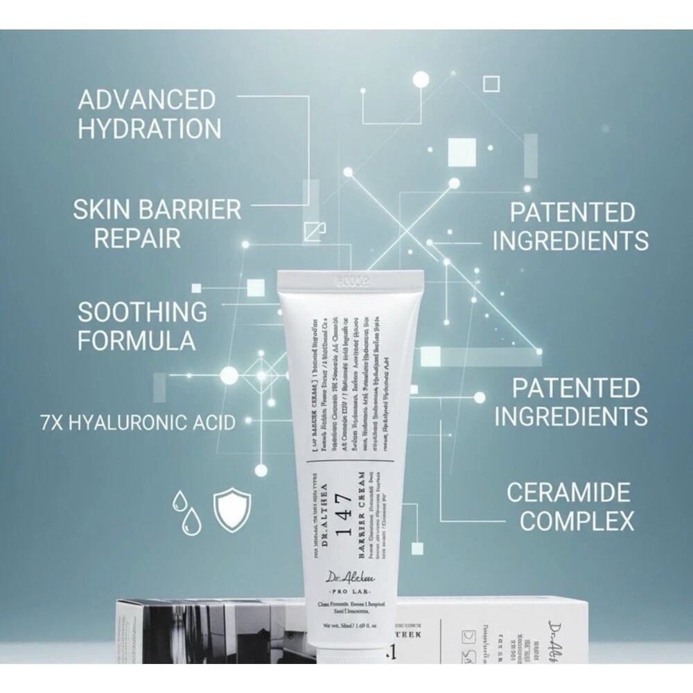 Dr. Althea 147 Barrier Cream Daily Skin Repair Cream 1.69 fl oz/50ml